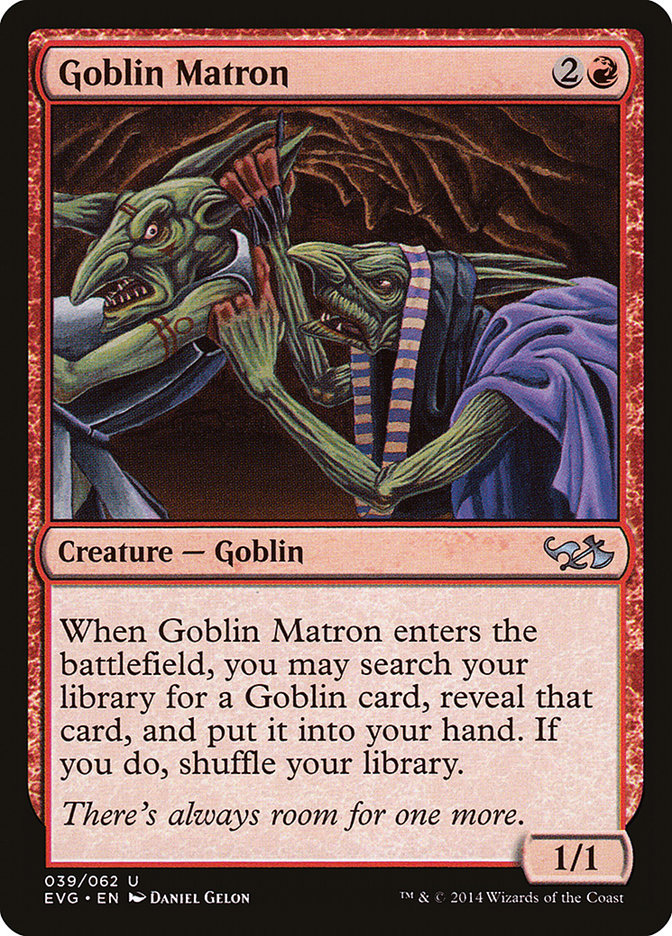 Goblin Matron (Elves vs. Goblins) [Duel Decks Anthology] | The Time Vault CA