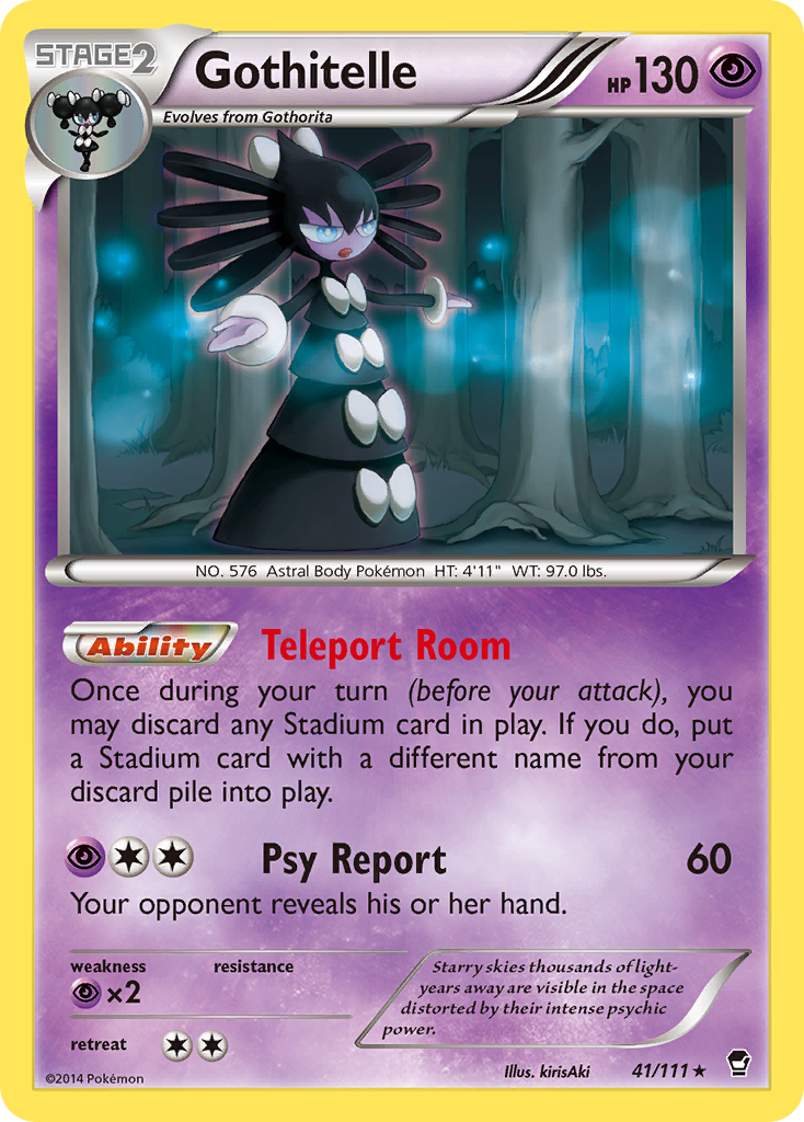 Gothitelle (41/111) [XY: Furious Fists] | The Time Vault CA