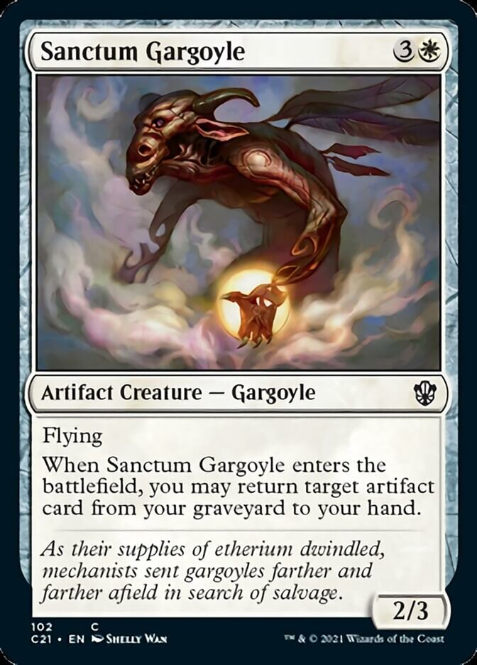 Sanctum Gargoyle [Commander 2021] | The Time Vault CA