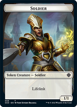 Insect // Soldier Double-Sided Token [Starter Commander Decks] | The Time Vault CA