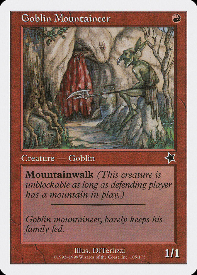Goblin Mountaineer [Starter 1999] | The Time Vault CA