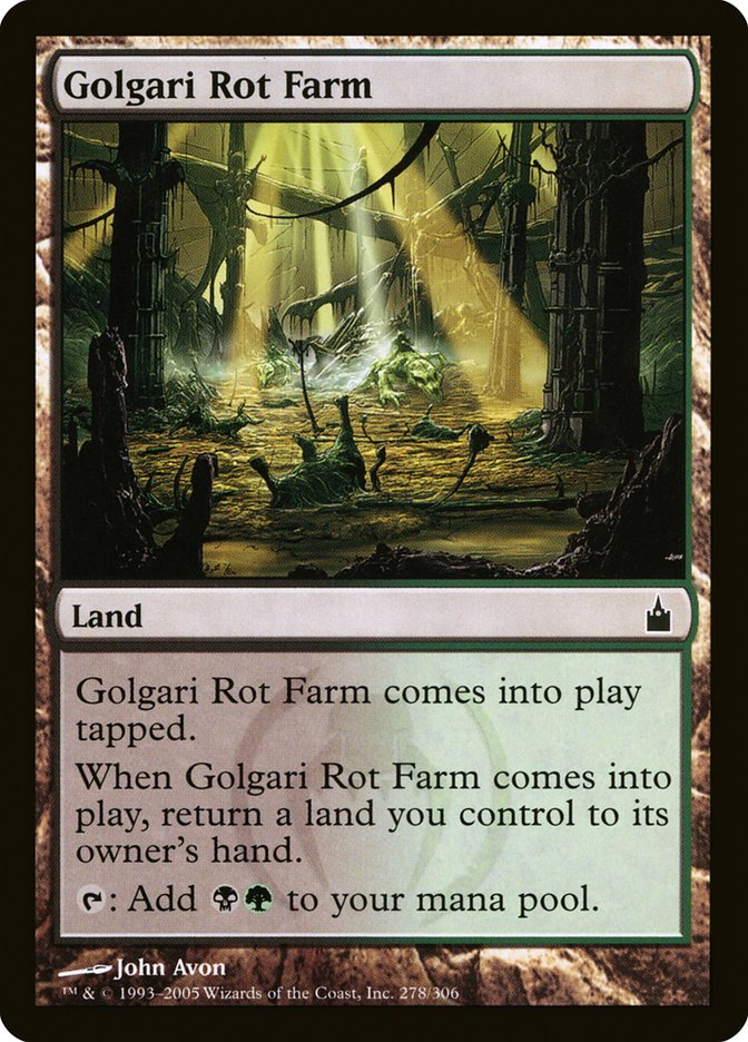 Golgari Rot Farm [Ravnica: City of Guilds] | The Time Vault CA