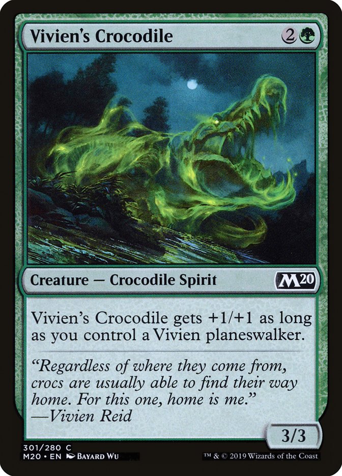 Vivien's Crocodile [Core Set 2020] | The Time Vault CA