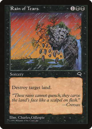Rain of Tears [Tempest] | The Time Vault CA