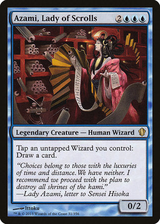 Azami, Lady of Scrolls [Commander 2013] | The Time Vault CA