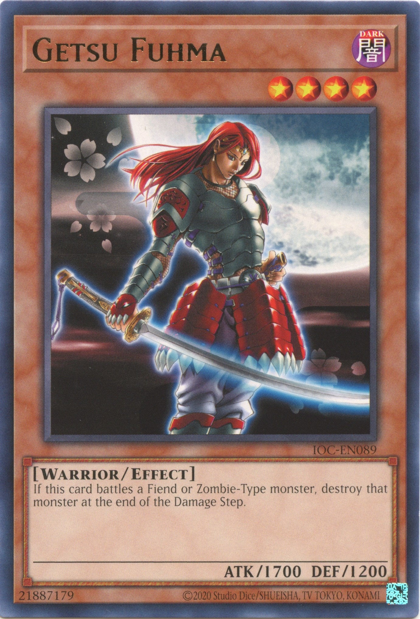 Getsu Fuhma (25th Anniversary) [IOC-EN089] Rare | The Time Vault CA