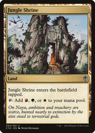 Jungle Shrine [Commander 2016] | The Time Vault CA