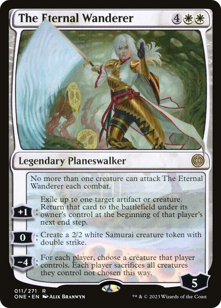 The Eternal Wanderer [Phyrexia: All Will Be One] | The Time Vault CA