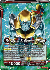 Dr. Myuu & General Rilldo // Dr. Myuu & Hyper Meta-Rilldo, Rulers of Planet-2 (BT17-002) [Ultimate Squad Prerelease Promos] | The Time Vault CA