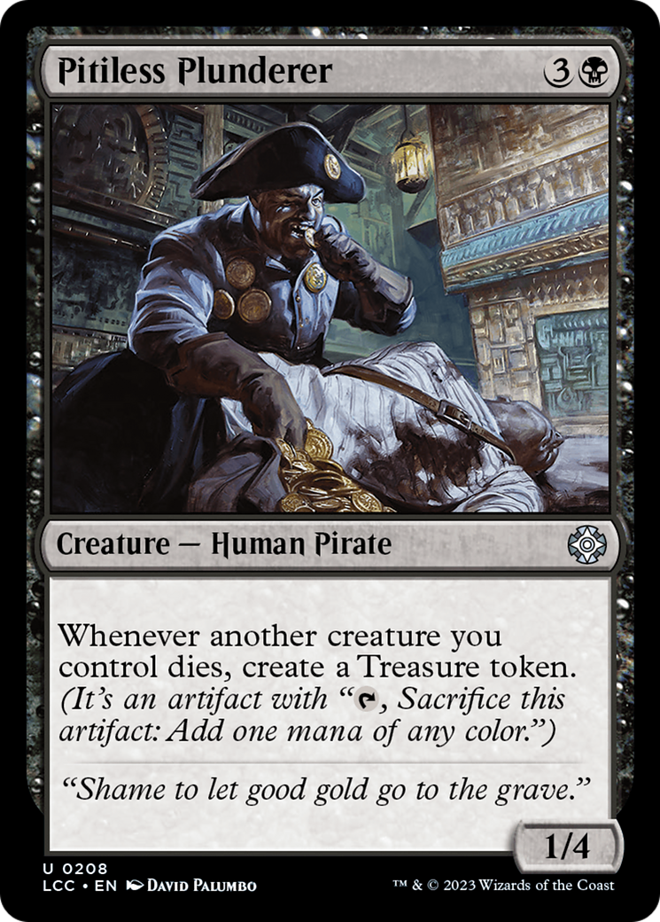 Pitiless Plunderer [The Lost Caverns of Ixalan Commander] | The Time Vault CA