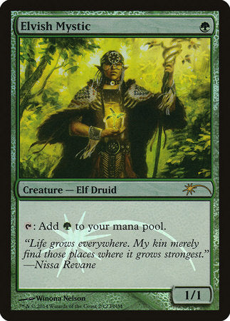 Elvish Mystic [Friday Night Magic 2014] | The Time Vault CA