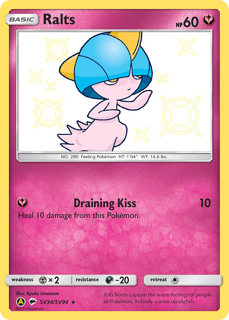 Ralts (SV34/SV94) [Sun & Moon: Hidden Fates - Shiny Vault] | The Time Vault CA