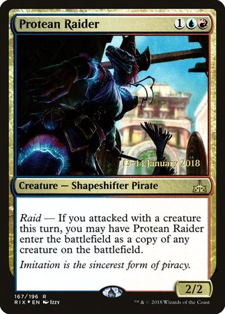 Protean Raider [Rivals of Ixalan Promos] | The Time Vault CA