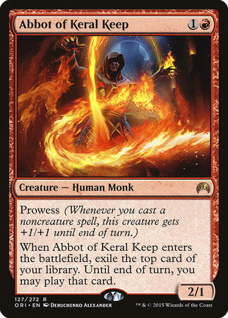 Abbot of Keral Keep [Magic Origins] | The Time Vault CA