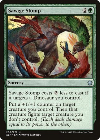Savage Stomp [Ixalan] | The Time Vault CA