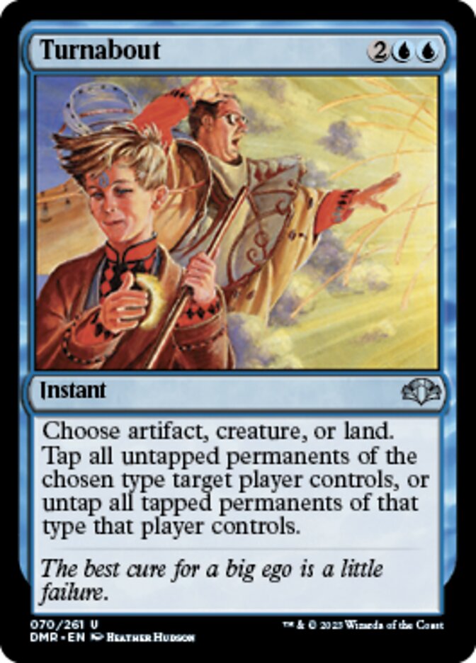 Turnabout [Dominaria Remastered] | The Time Vault CA