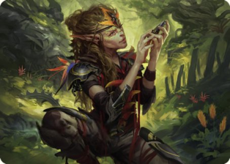 Meria, Scholar of Antiquity Art Card [Dominaria United Art Series] | The Time Vault CA