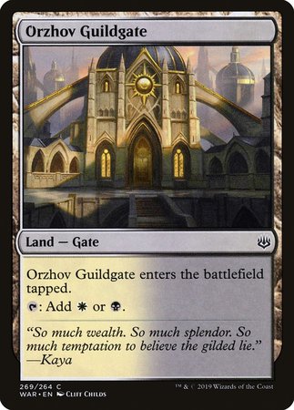 Orzhov Guildgate [War of the Spark] | The Time Vault CA