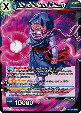 Hoi, Bringer of Calamity (BT14-034) [Cross Spirits] | The Time Vault CA