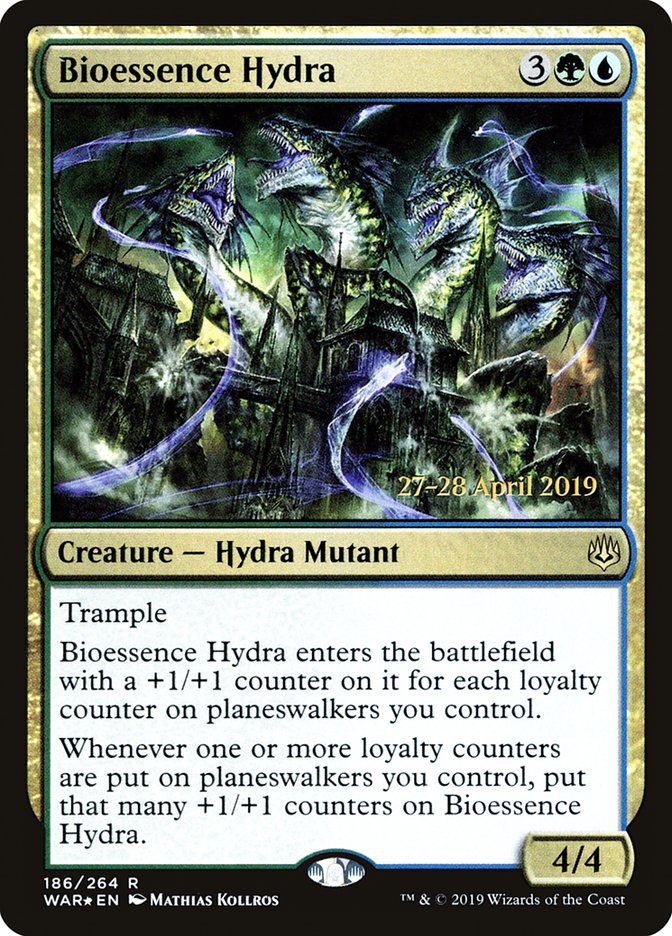 Bioessence Hydra  [War of the Spark Prerelease Promos] | The Time Vault CA