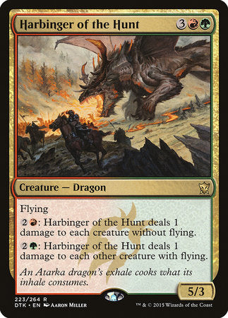 Harbinger of the Hunt [Dragons of Tarkir] | The Time Vault CA