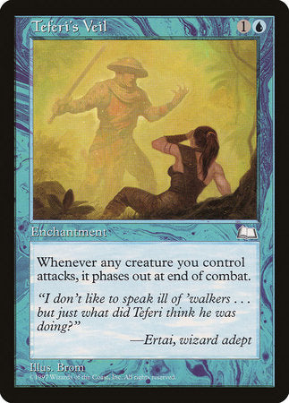 Teferi's Veil [Weatherlight] | The Time Vault CA