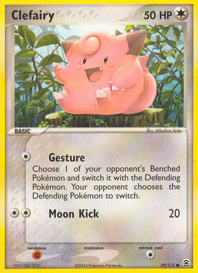 Clefairy (59/112) [EX: FireRed & LeafGreen] | The Time Vault CA
