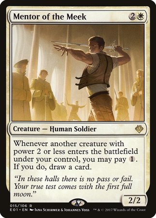 Mentor of the Meek [Archenemy: Nicol Bolas] | The Time Vault CA
