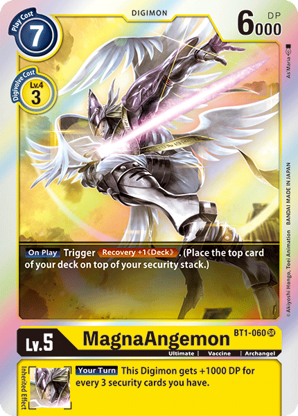 MagnaAngemon [BT1-060] [Release Special Booster Ver.1.0] | The Time Vault CA