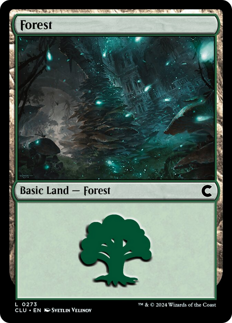 Forest (0273) [Ravnica: Clue Edition] | The Time Vault CA