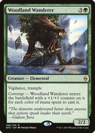 Woodland Wanderer [Battle for Zendikar] | The Time Vault CA