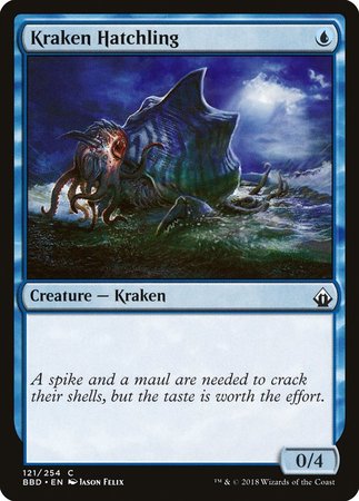 Kraken Hatchling [Battlebond] | The Time Vault CA