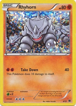 Rhyhorn (8/12) [McDonald's Promos: 2015 Collection] | The Time Vault CA