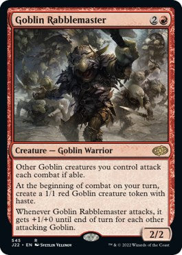 Goblin Rabblemaster [Jumpstart 2022] | The Time Vault CA