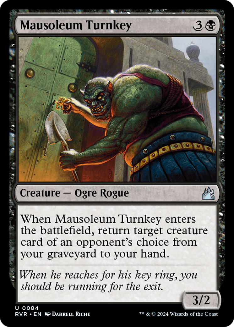 Mausoleum Turnkey [Ravnica Remastered] | The Time Vault CA