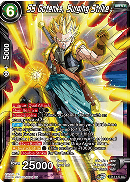 SS Gotenks, Surging Strike (Uncommon) [BT13-133] | The Time Vault CA