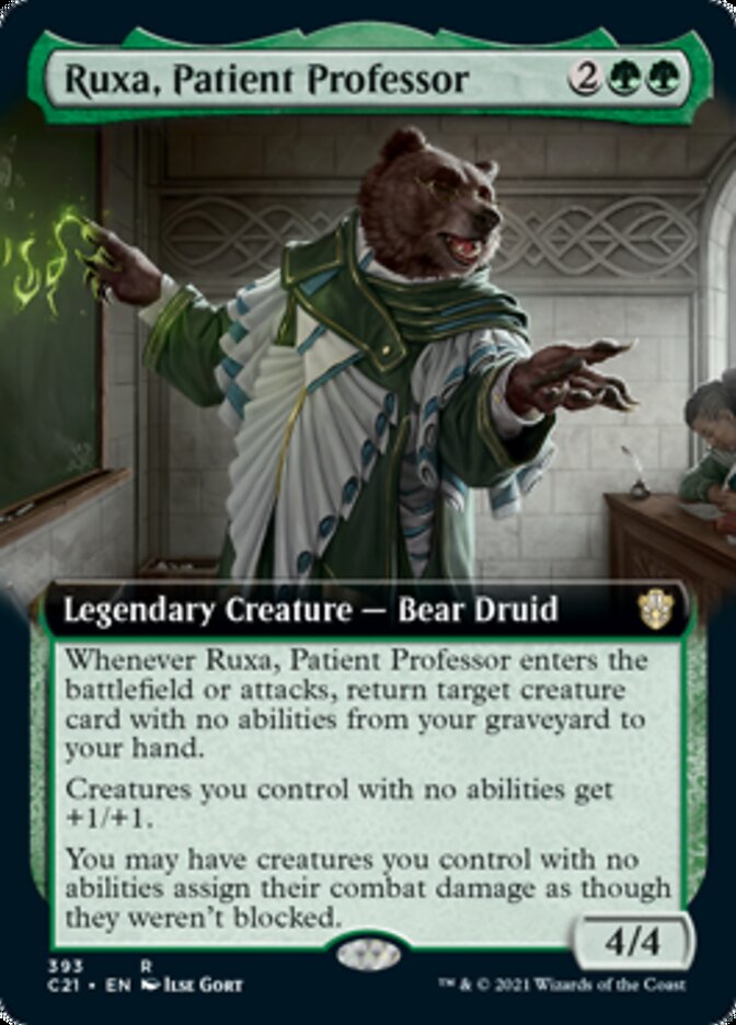 Ruxa, Patient Professor (Extended) [Commander 2021] | The Time Vault CA