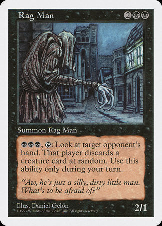 Rag Man [Fifth Edition] | The Time Vault CA