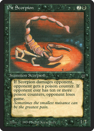 Pit Scorpion [Legends] | The Time Vault CA