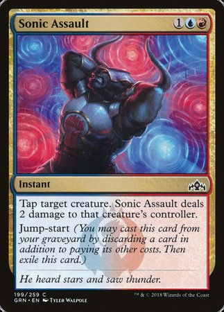 Sonic Assault [Guilds of Ravnica] | The Time Vault CA