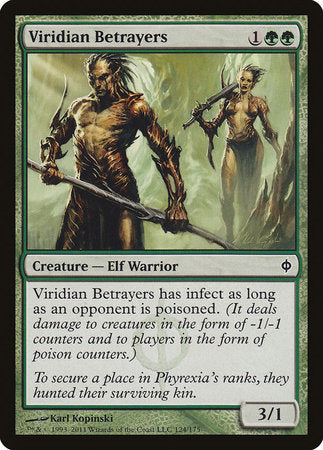 Viridian Betrayers [New Phyrexia] | The Time Vault CA