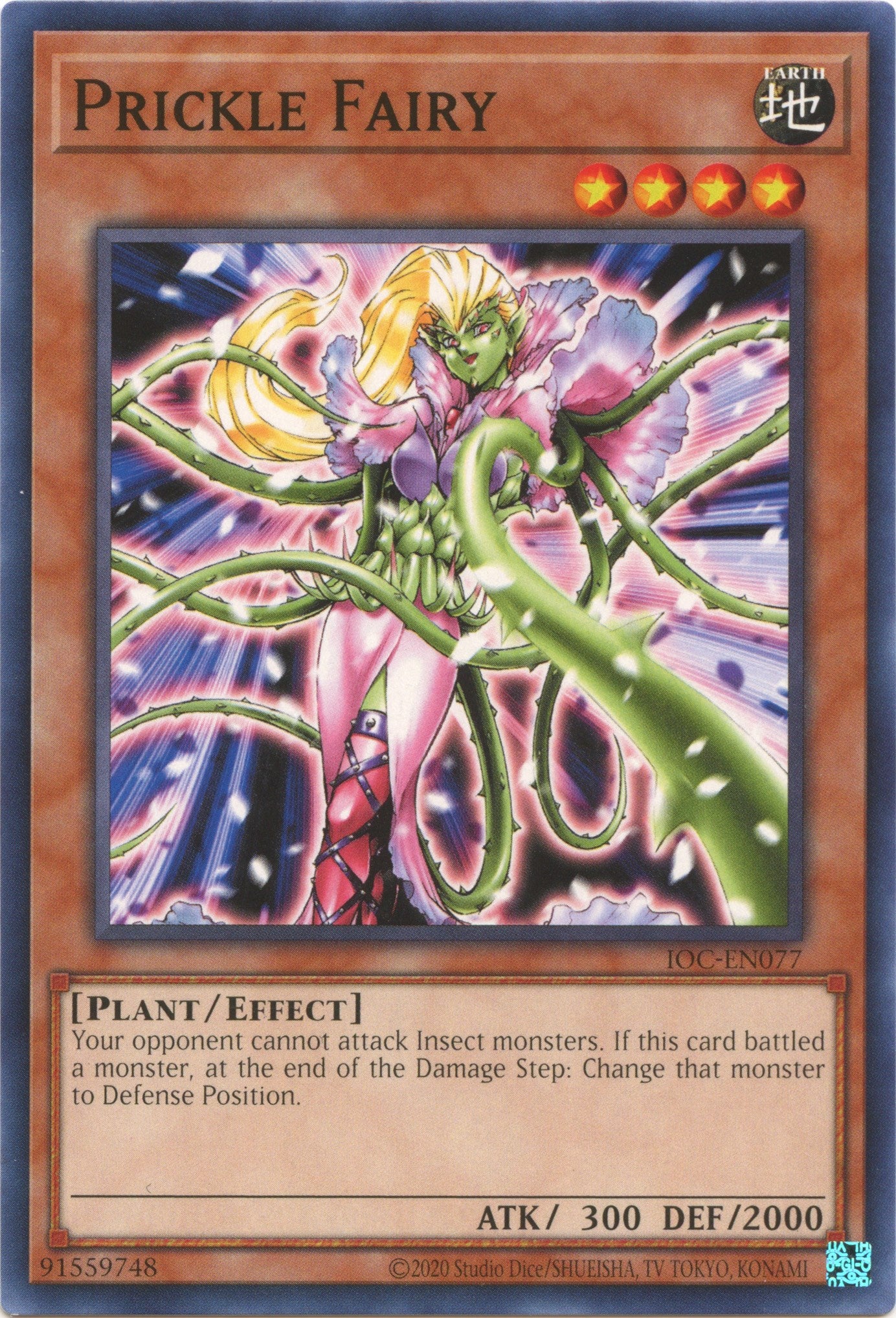 Prickle Fairy (25th Anniversary) [IOC-EN077] Common | The Time Vault CA