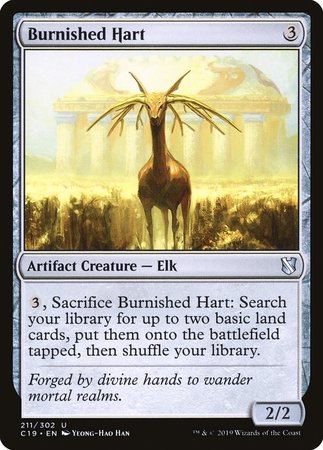 Burnished Hart [Commander 2019] | The Time Vault CA