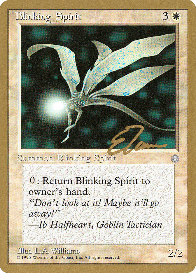 Blinking Spirit (Eric Tam) [Pro Tour Collector Set] | The Time Vault CA