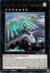 Mecha Phantom Beast Dracossack [MAGO-EN067] Rare | The Time Vault CA