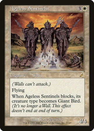 Ageless Sentinels [Scourge] | The Time Vault CA
