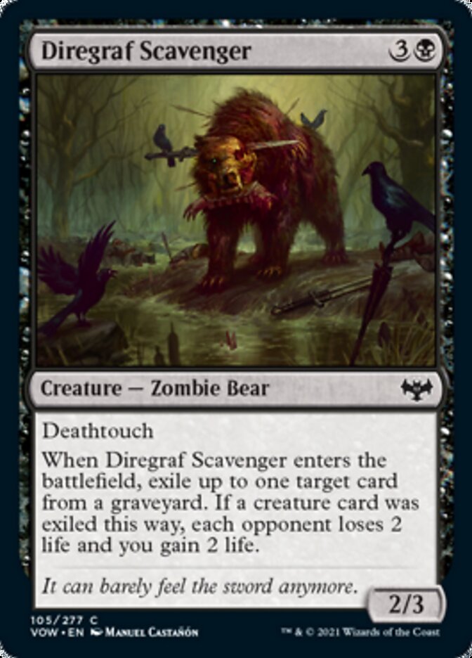 Diregraf Scavenger [Innistrad: Crimson Vow] | The Time Vault CA