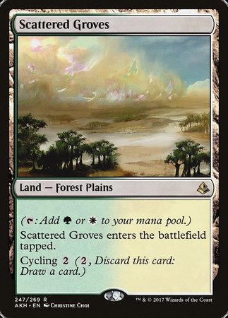 Scattered Groves [Amonkhet] | The Time Vault CA