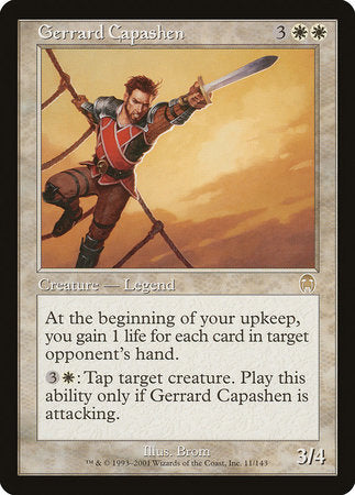 Gerrard Capashen [Apocalypse] | The Time Vault CA