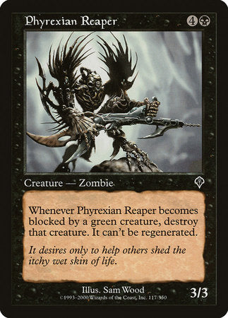 Phyrexian Reaper [Invasion] | The Time Vault CA